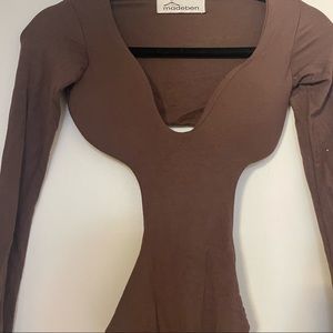 Bodysuit Brown Sexy
